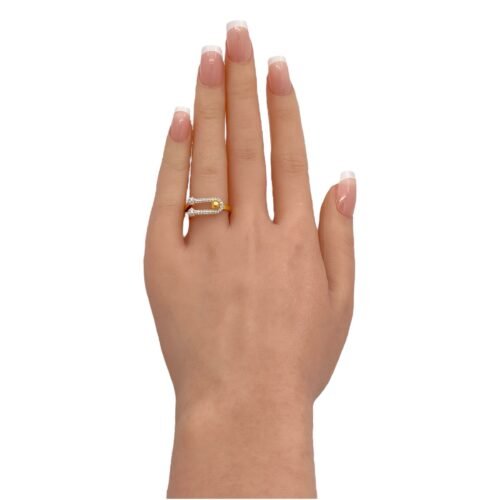 خاتم ذهب عيار 21 الوزن 2.69 جرام