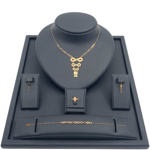 طقم ذهب عيار 21 الوزن 2.69 جرام