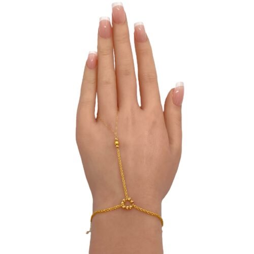 كف ذهب عيار 21 الوزن 1.24 جرام